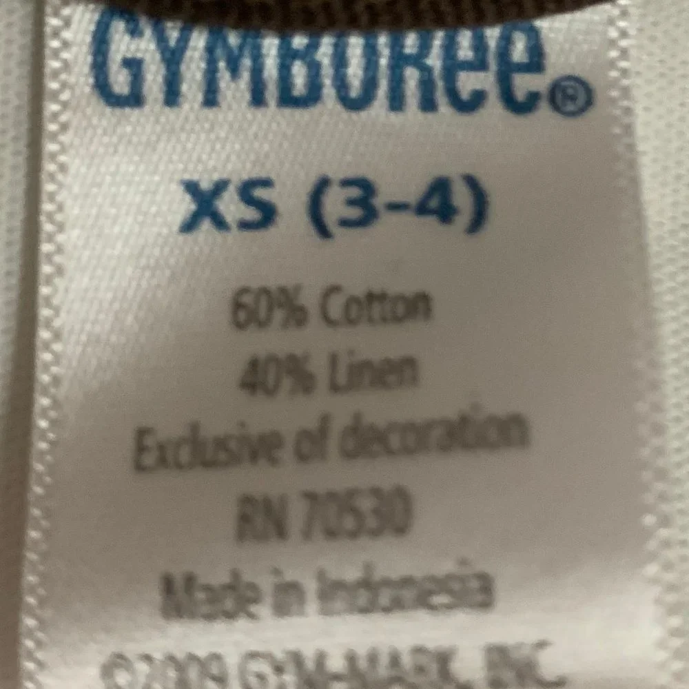 GYMBOREE WHITE BUTTON UP SHIRT